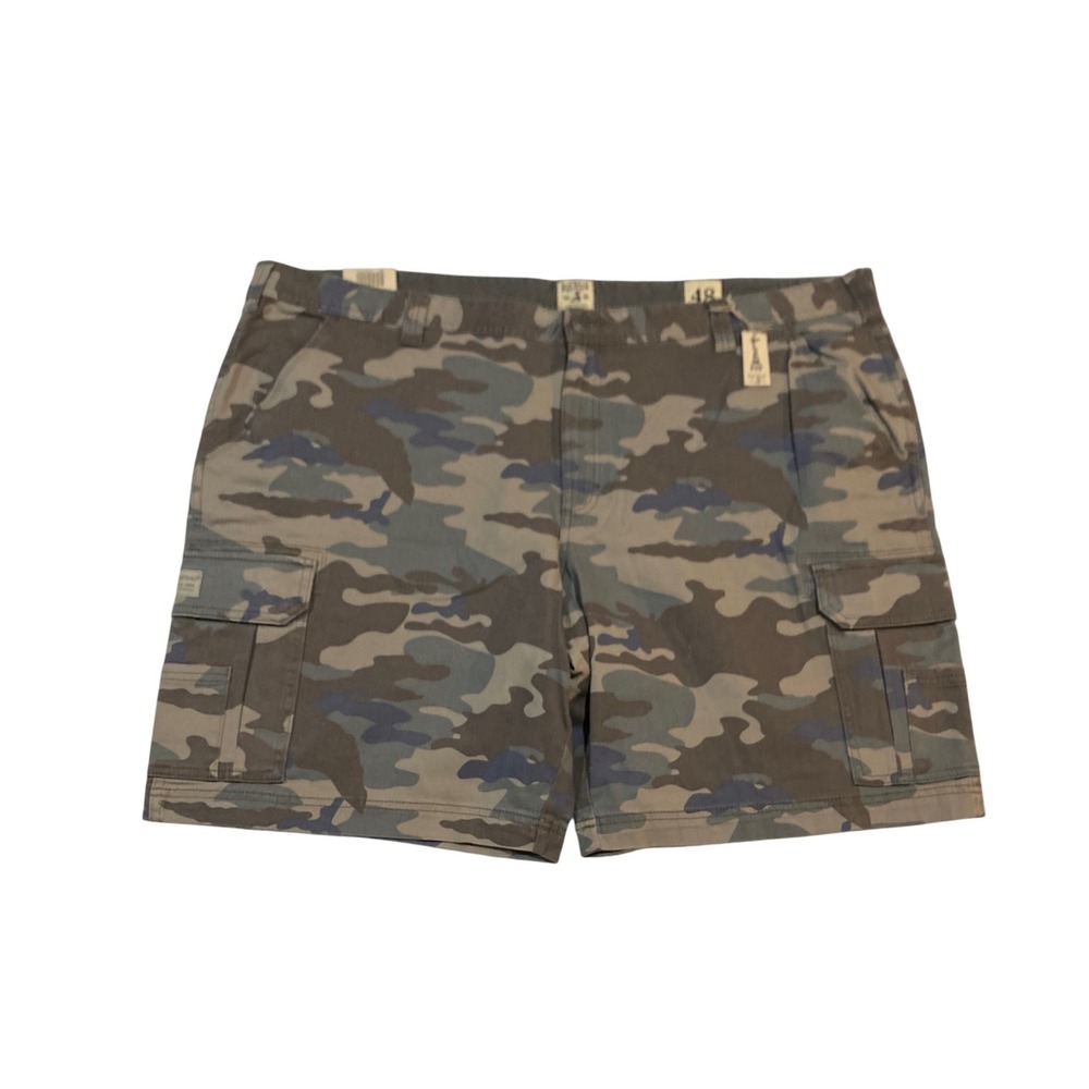 RedHead Flex Fit Camo Cargo Shorts Mens 48 NWT Woodland Camouflage Outdoor Hunt
